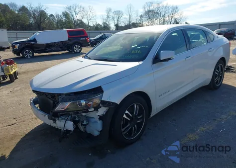 2016 Chevrolet Impala 1Lt из США, поврежденный, VIN 2G1105SA7G9161686